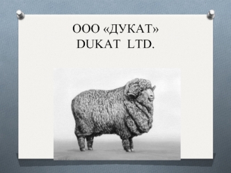 ООО ДУКАТ DUKAT  LTD. 