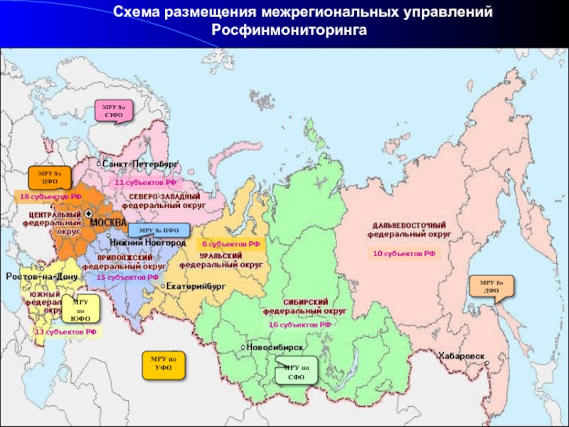 Управление федеральными округами. Схема размещения межрегиональных управлений Росфинмониторинга. Центральные округа России. Межрегиональное управление Росфинмониторинга по ЦФО. Территориальные органы Росфинмониторинга на карте.