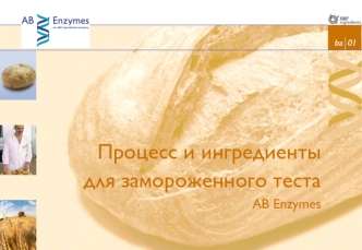 Процесс и ингредиенты для замороженного тестаAB Enzymes