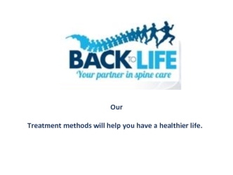 Our

Treatment methods will help you have a healthier life.