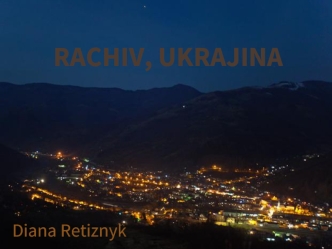 Rachiv, Ukrajina