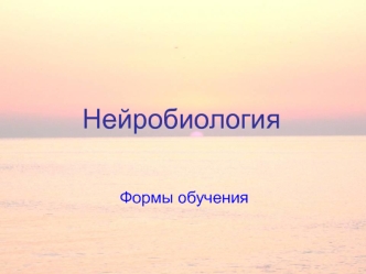 Нейробиология