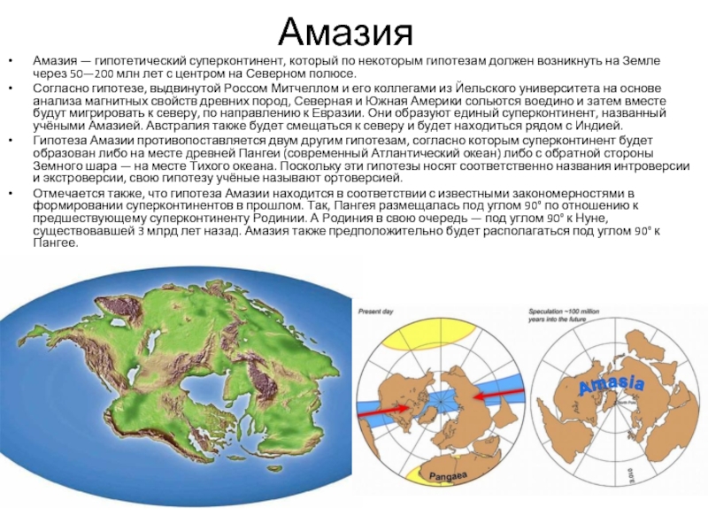 Проект гипотетический материк