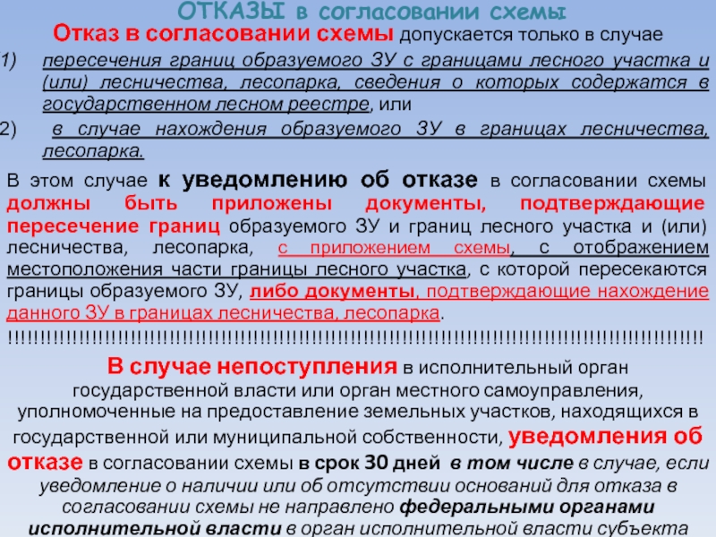 Предварительное согласование границ земельного участка. Отказ в согласовании. Отказ в согласовании границ земельного участка. Предварительное согласование. Отказ в согласовании схемы земельного участка.