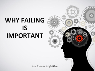 Why failing is important