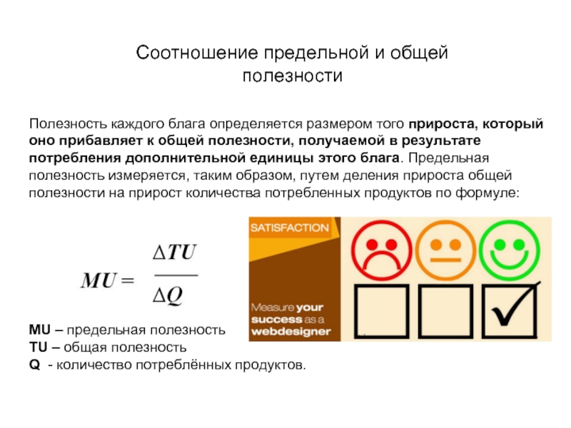 Реферат: Теория предельной полезности 10