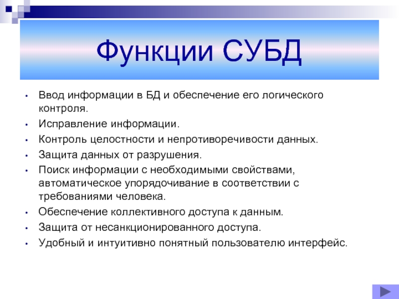 Исправленное сообщение. Функции СУБД. Функции системы управления базами данных. Основными функциями СУБД являются. Основные функции СУБД.