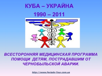 КУБА – УКРАЙНА
1990 – 2011