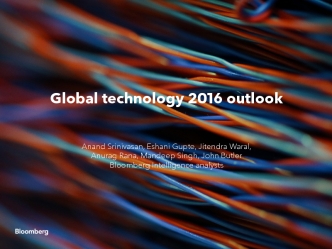 Global Technology Outlook for 2016