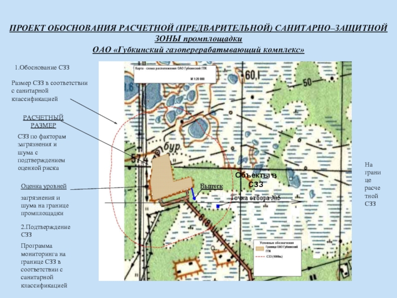 Проект санитарной защитной зоны