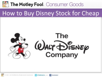 How to Buy Disney Stock for Cheap