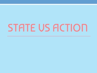 State vs Action