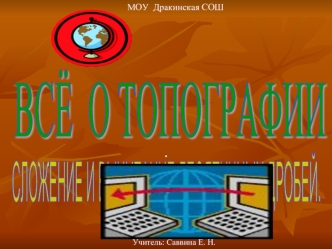 . МОУ Дракинская СОШ Учитель: Саввина Е. Н.. Цель урока. Закрепить правила письменного и устного сложения и вычитания десятичных дробей. На основе игровой.