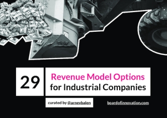 29 Revenue Model Options for Industrial Enterprises