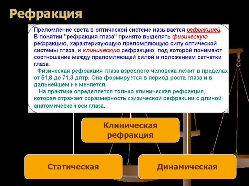 Рефракция это простыми. Статическая рефракция глаза. Понятие рефракции. Клиническая рефракция статическая. Статическая рефракция отражает.