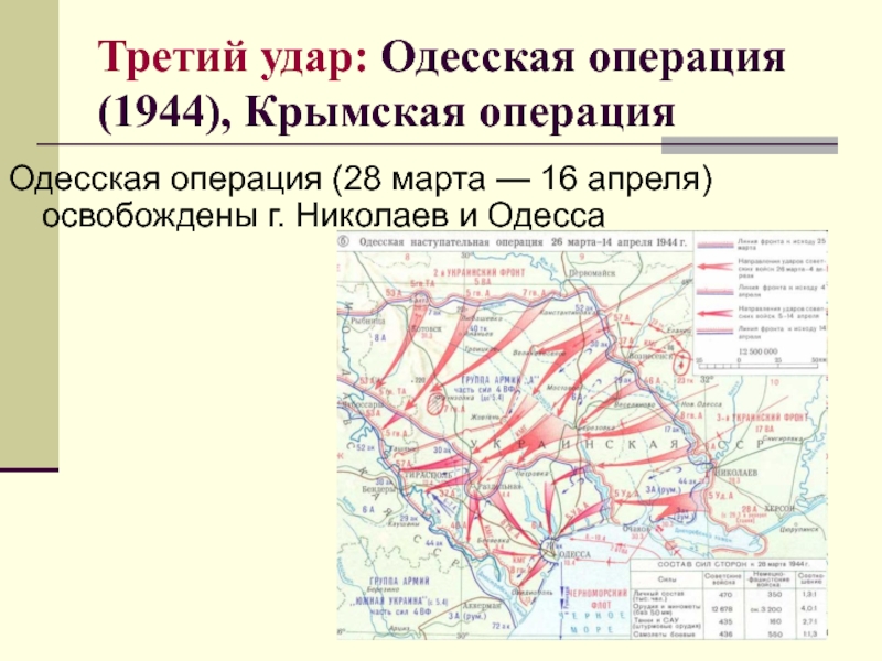 Крупнейшая операция 1944 г