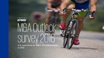 KPMG's M&A Outlook for 2016