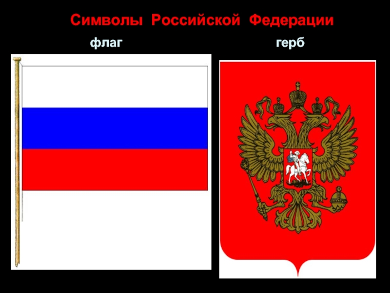 Символы Российской Федерации флаггерб