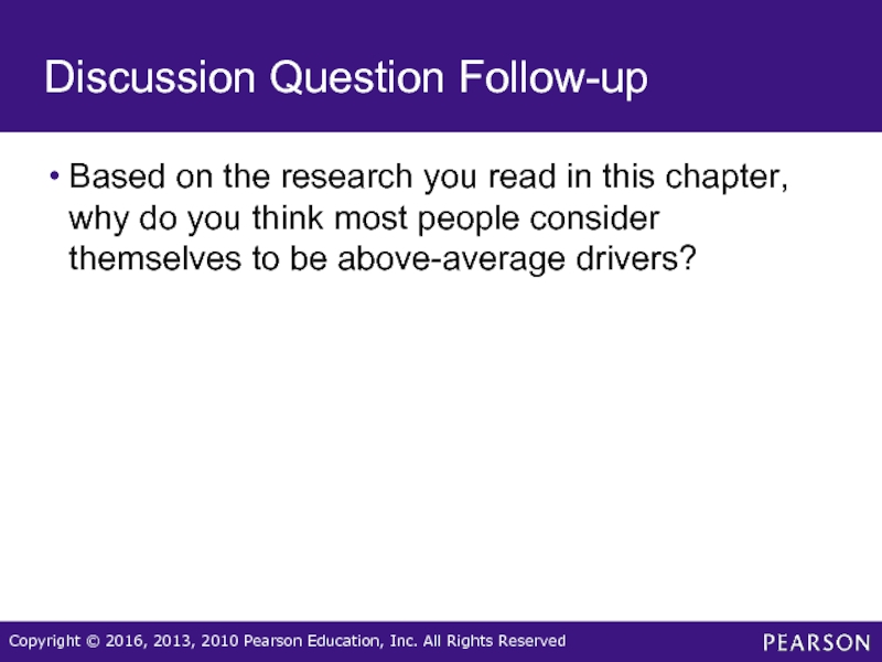 Discussion Question Follow-upBased on the research you read in this chapter,