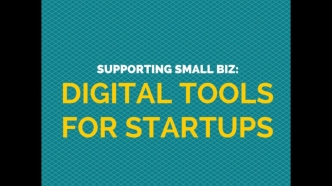 Supporting Small Biz: Digital Tools for Startups