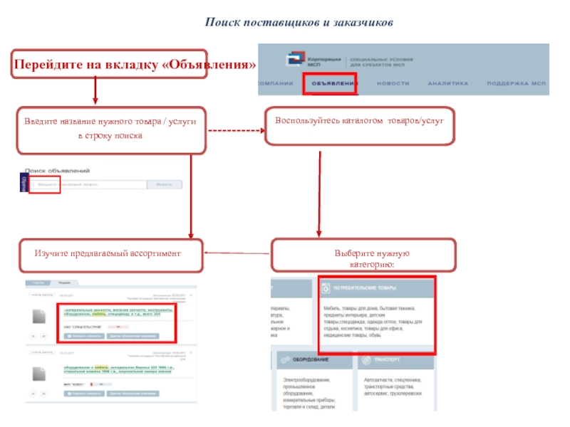 Поиск поставщиков