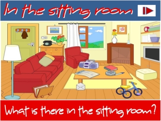 In the sitting room