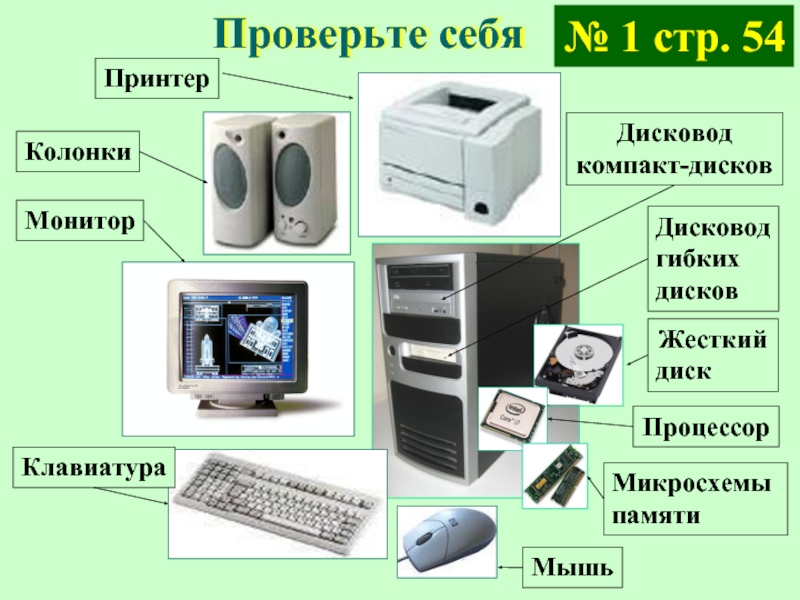 Колонки принтер. Устройство персонального компьютера 5 класс. Функциональная организация ПК. Основные устройства ПК И их функции таблица. Устройство персонального компьютера презентация 5 класс.