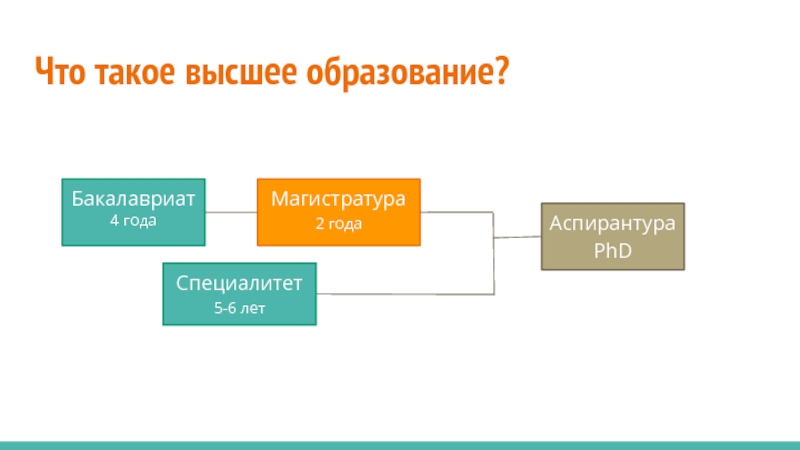 6 высших образований