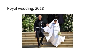 Royal wedding, 2018