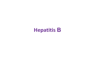 Hepatitis B