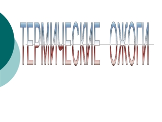 Термические ожоги
