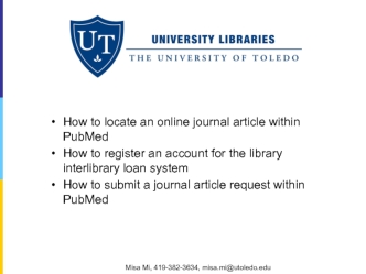 To get full-text journal articles within PubMed, go to the Mulford Library Website