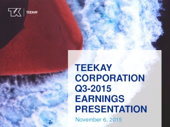 Teekay Corporation Q3 2015 Earnings Report