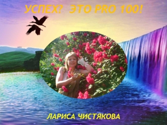 УСПЕХ?  Это pro 100!