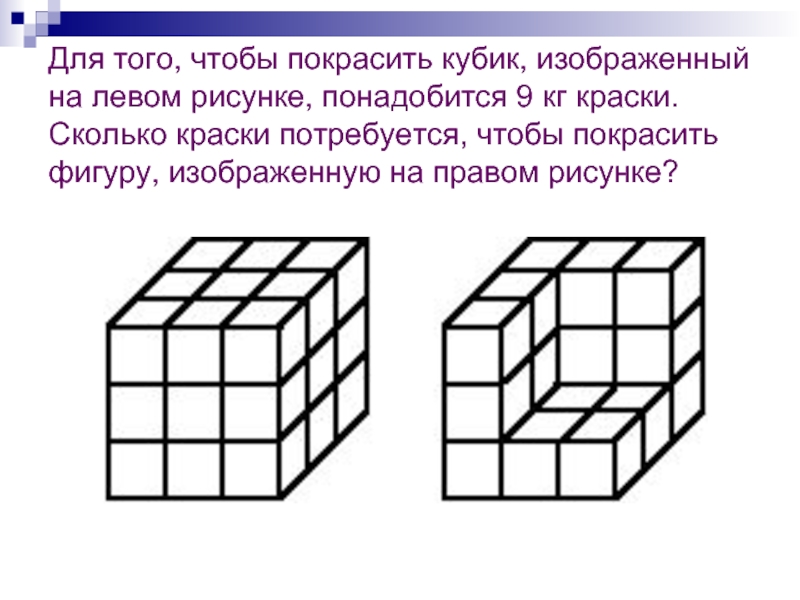 На рисунке изображен куб