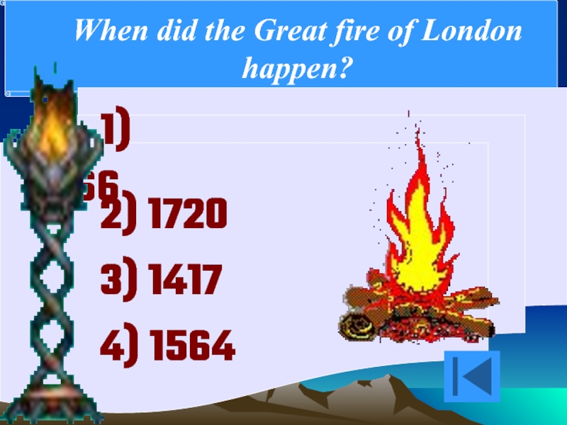 When did the Great fire of London happen?