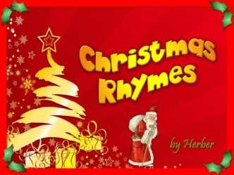 Christmas rhymes