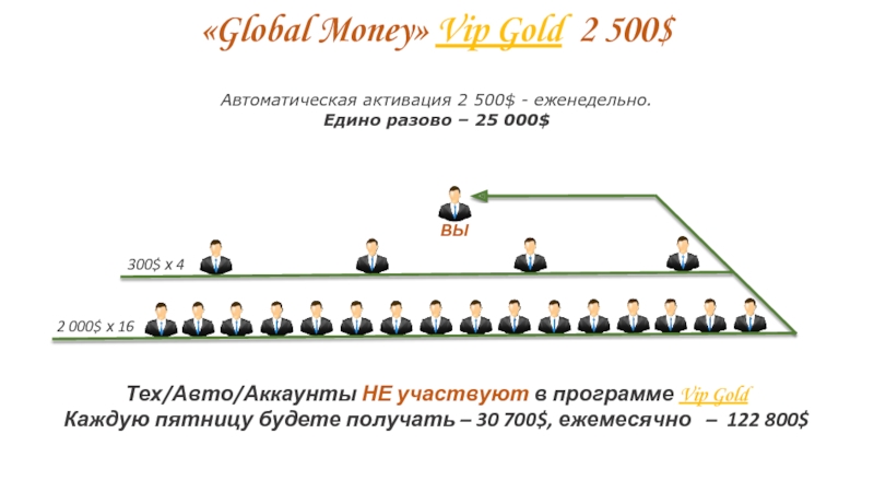 Программа вип на сегодня. Get money Global.