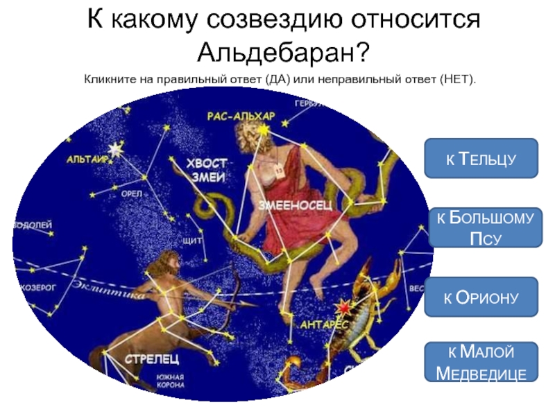 Какое из этих созвездие не является