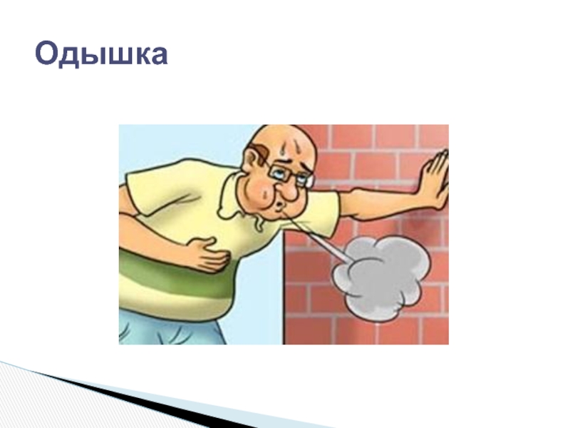 Одышка. Одышка рисунок. Затруднение дыхания (одышка). Одышка картинки.