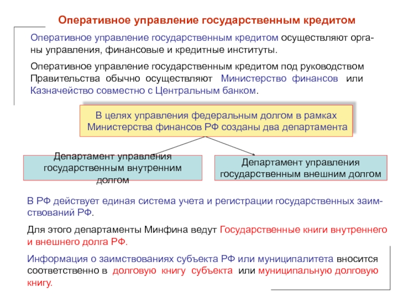 Реферат: Особенности внутреннего долга России. Управление государственным долгом. Способы обеспечения