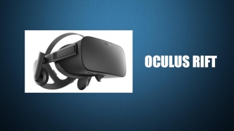 The Oculus Rift