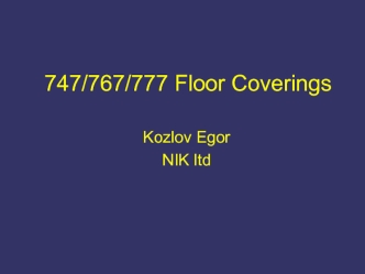 Floor Coverings