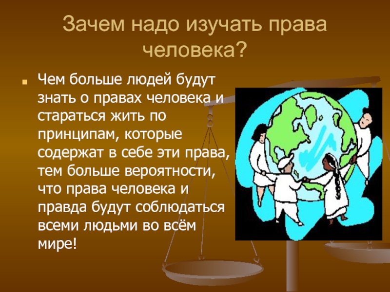 Презентация права человека в современной россии