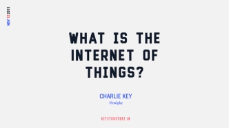 What is the Internet of Things (IOT)