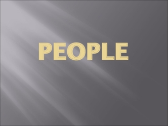 PEOPLE