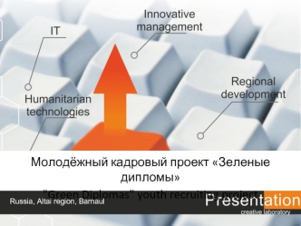 Молодёжный кадровый проект Зеленые дипломы
