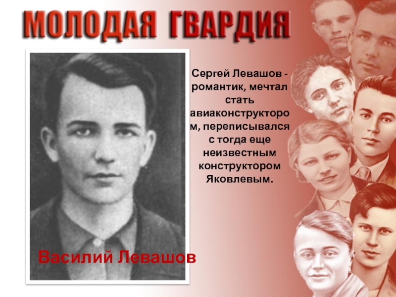 Молодая гвардия героизм. Подвиг героев Молодогвардейцев Левашов.