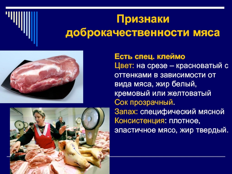 Презентация мясные продукты