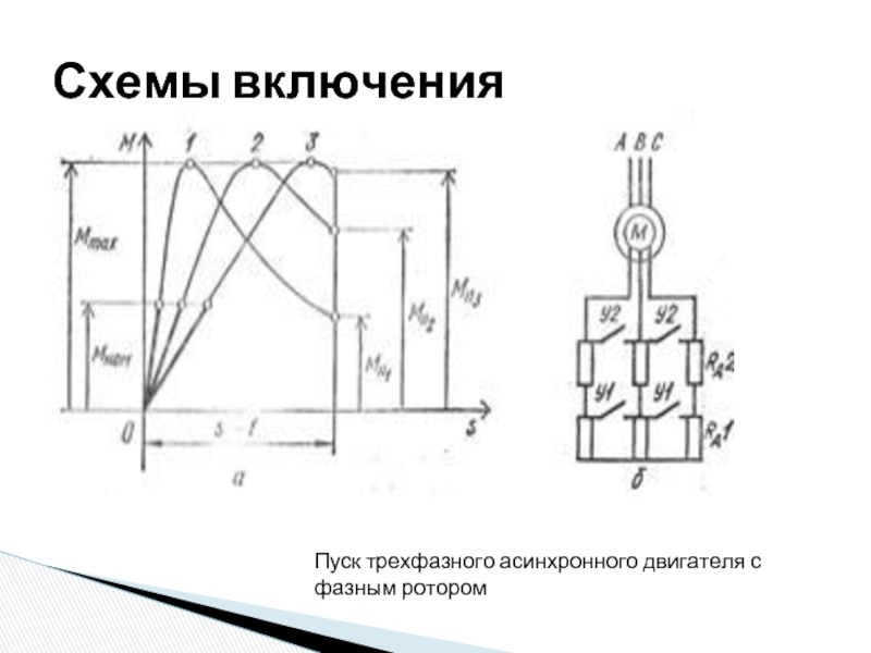 Схема замещения асинхронного двигателя с фазным ротором